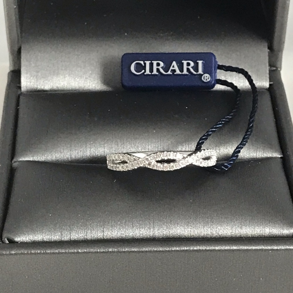 Diamond Band Ring by Cirari Couture